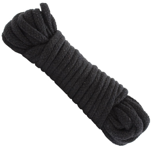 "Bondage Rope - Cotton - Japanese Style - Black DJ2100-03"