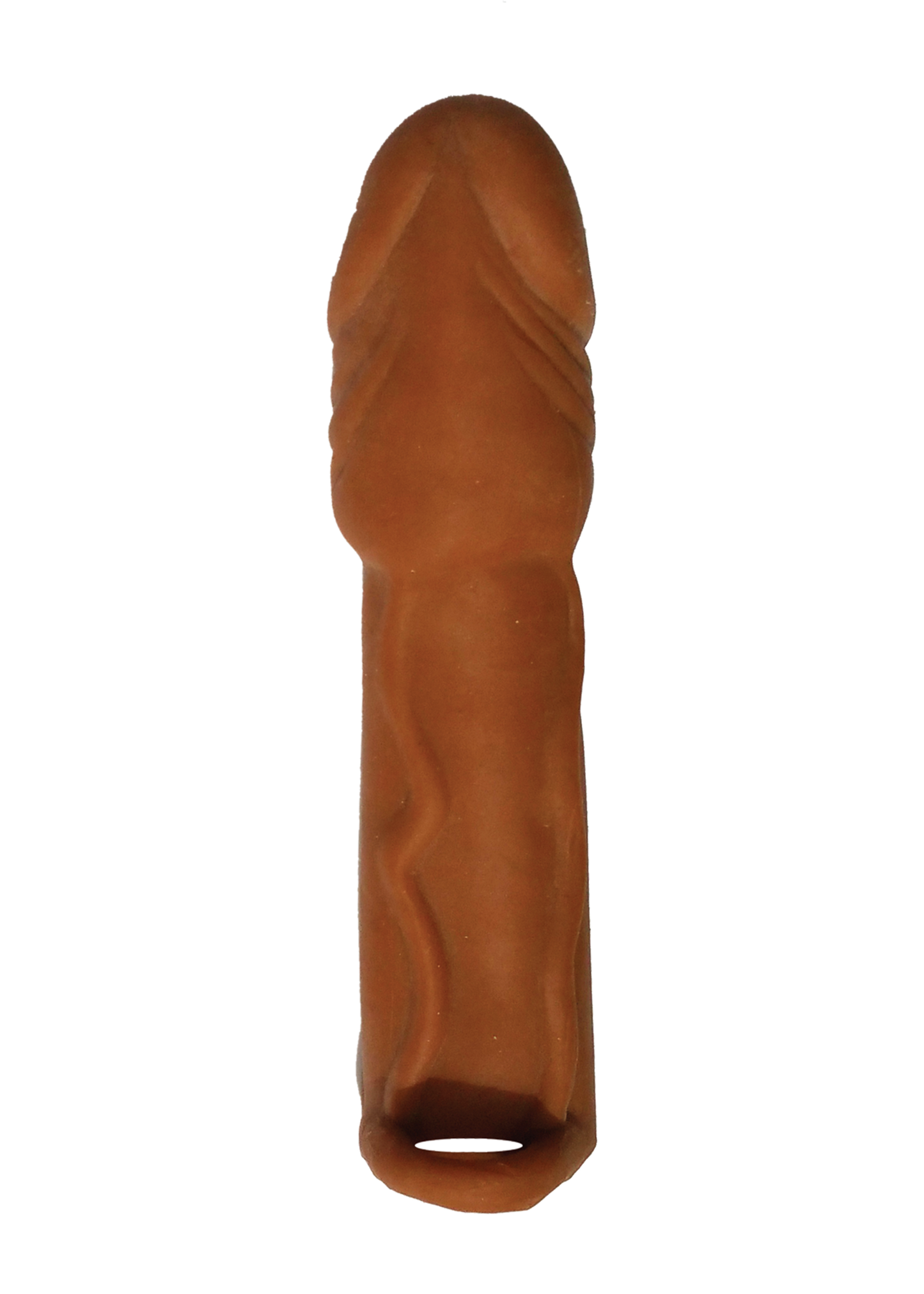 "Skinsations Latin Lover Series Husky Lover 7 Inch Vibrating - Brown HTP3059"