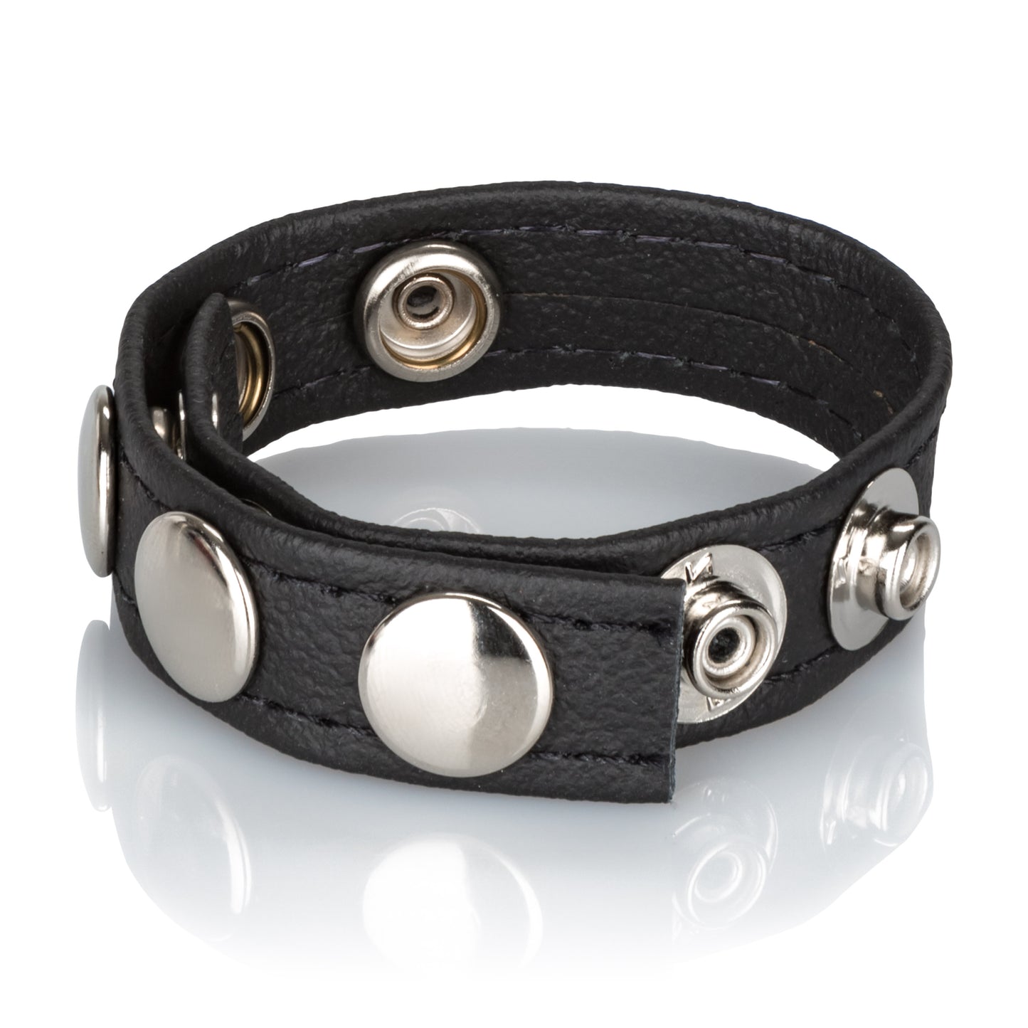 "Leather Multi-Snap Ring SE1367103"