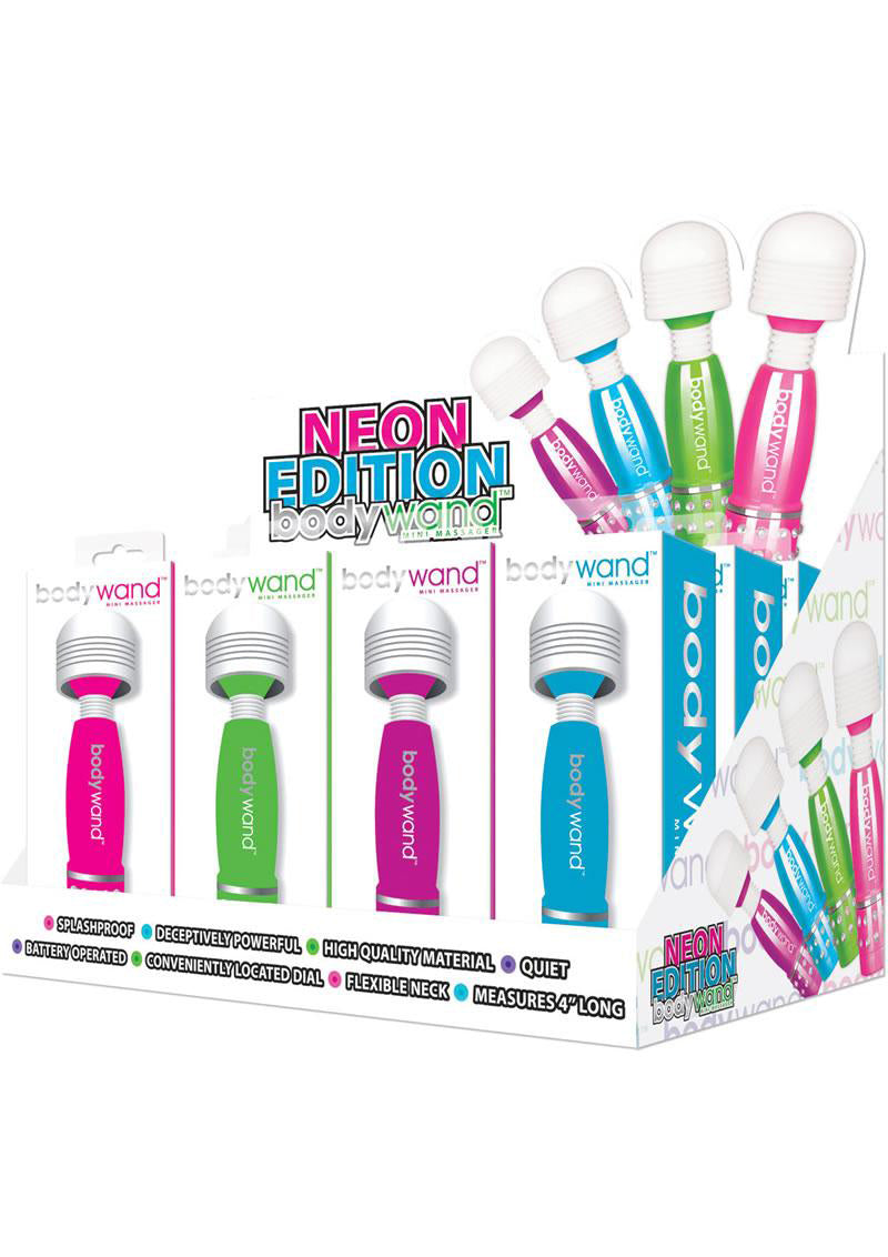 "Bodywand Mini Neon Edition - 12 Pc Display X-BW500"