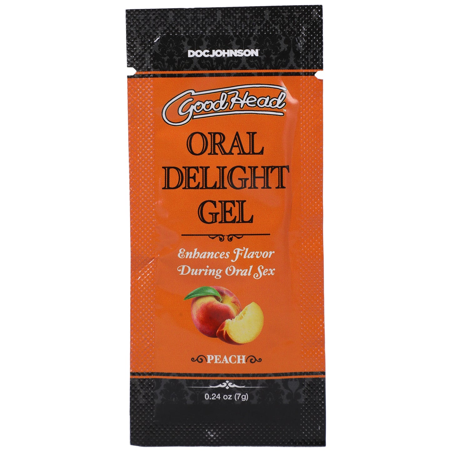 "Goodhead - Oral Delight Gel - Peach - 0.24 Oz DJ1387-38-BU"