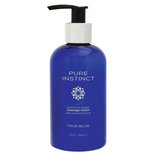 "Pure Instinct Pheromone Massage Lotion True Blue 236 ml | 8 Fl Oz JEL4601-08"