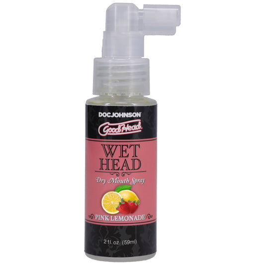 "Goodhead - Wet Head - Dry Mouth Spray - Pink Lemonade - 2 Fl. Oz. (59ml) DJ1361-20-BX"