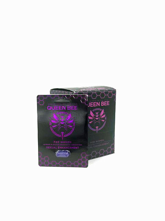 "Queen Bee Female Enhancer 24 Ct Pill Display PW-EQBP"