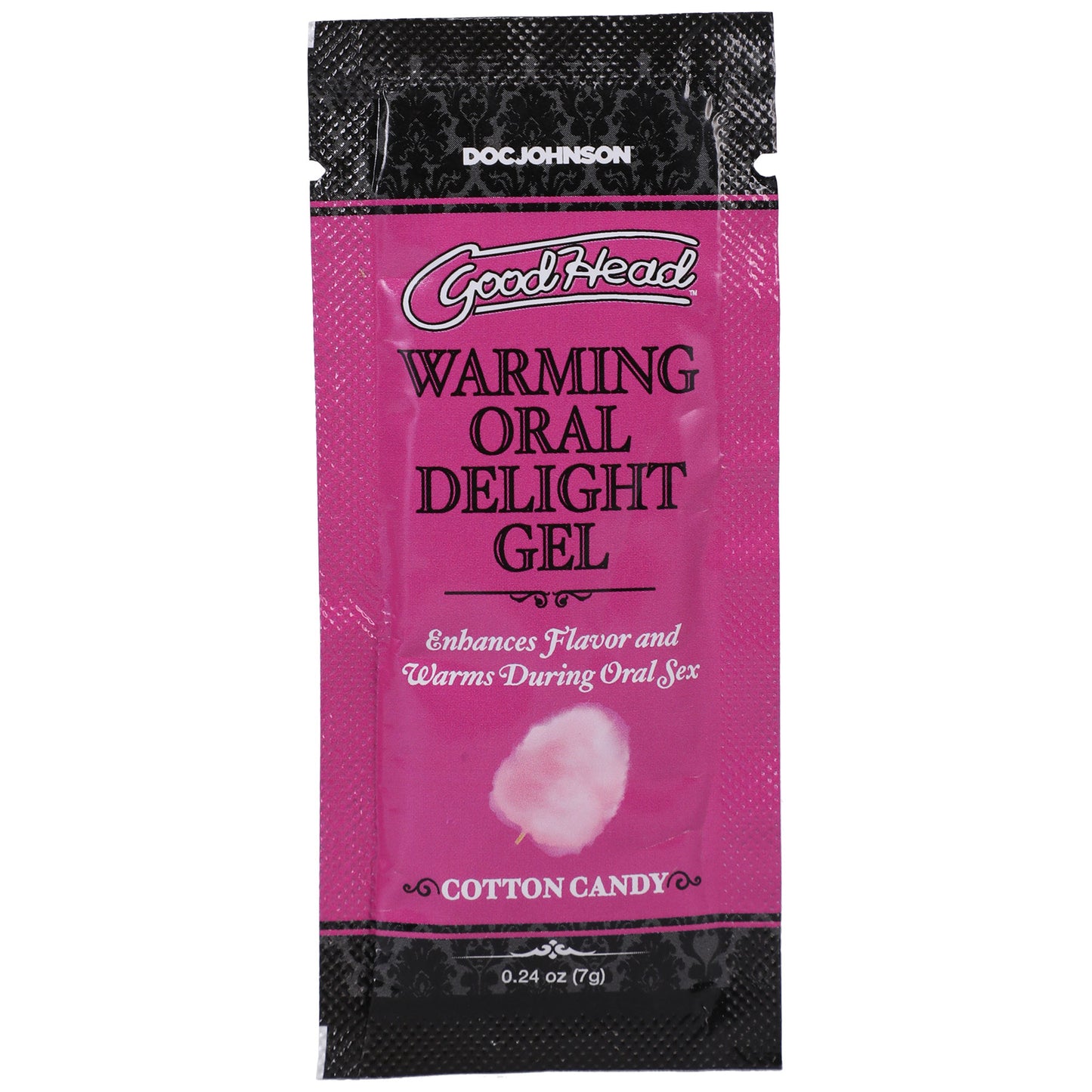 "Goodhead - Warming Oral Delight Gel - Cotton Candy - 0.24 Oz DJ1387-21-BU"