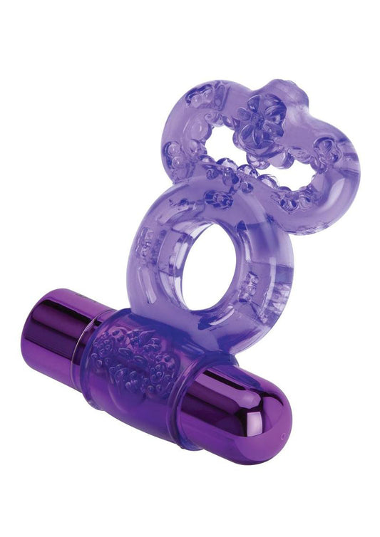 "Bodywand Rechargeable Duo Ring - Purple X-BW1506"