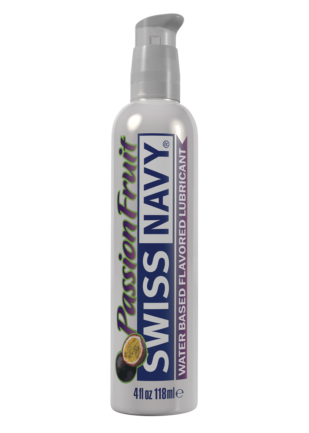 "Swiss Navy Flavors Water Based Lubricant - Passion Fruit 4 Fl. Oz. MD-SNFPF4"
