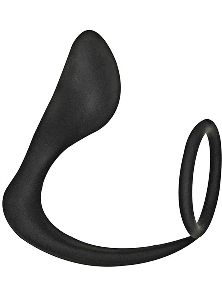"Commander Prostate Pleaser Cockring - Black NW2944"