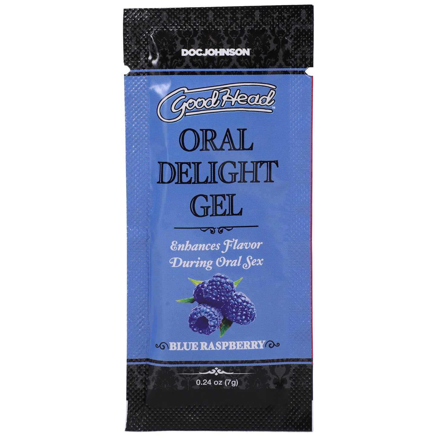 "Goodhead - Oral Delight Gel - Blue Raspberry - 0.24 Oz DJ1387-26-BU"
