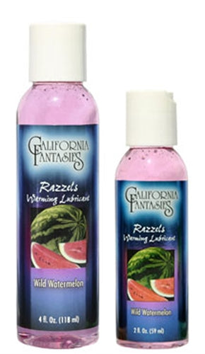 "Razzels Warming Lubricant - Wild Watermelon - 4 Oz. Bottle CF-RWW-04"