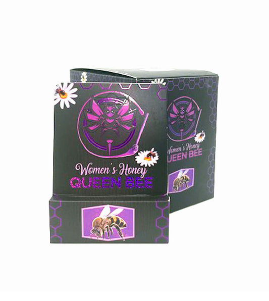 "Queen Bee Female Enhancement Honey 24 Ct Display PW-EQBH"