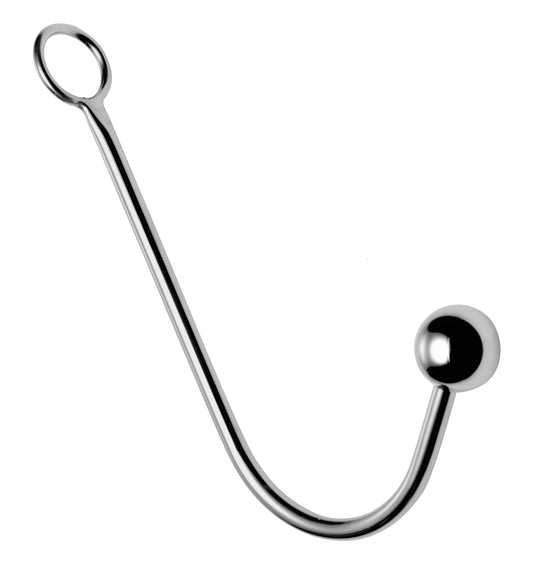 "Hooked Stainless Steel Anal Hook MS-MO102"