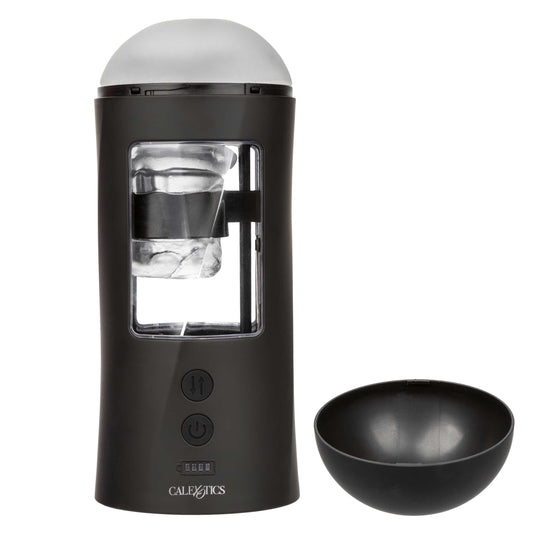 "Bionic Power Stroking Masturbator - Black SE0851053"