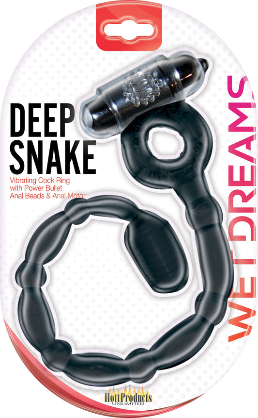"Wet Dreams Deep Snake - Black HTP2938"