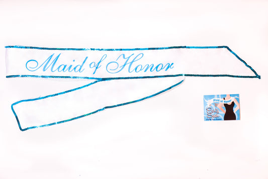"Maid of Honor Party Sash LG-NV031"