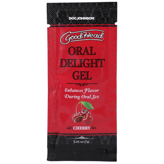 "Goodhead - Oral Delight Gel - Cherry - 0.24 Oz DJ1387-27-BU"