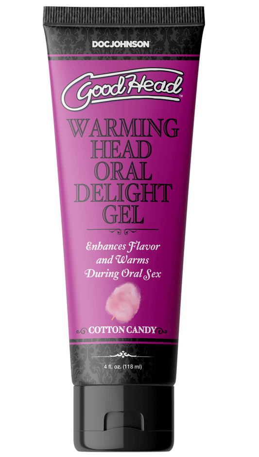 "Goodhead - Warming Head Oral Delight Gel - Cotton Candy - 4 Fl. Oz. DJ1361-15-BU"