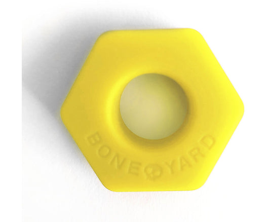 "Bust a Nut Cock Ring - Yellow BY-0354"