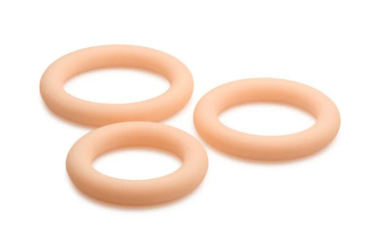 "Jock Silicone Cock Ring Set in - Light CN-09-0952-10"