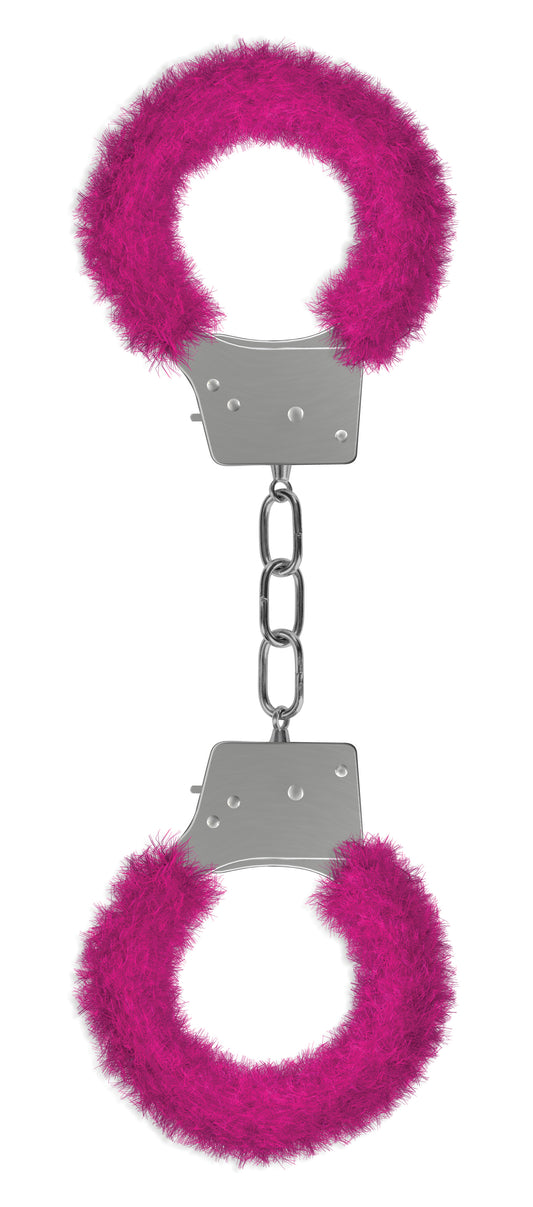 "Beginner's Furry Handcuffs - Pink OU-OU002PNK"