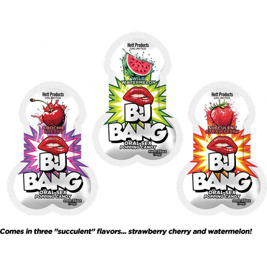 "Bj Bang - Oral Sex Popping Candy Display HTP3593-D"
