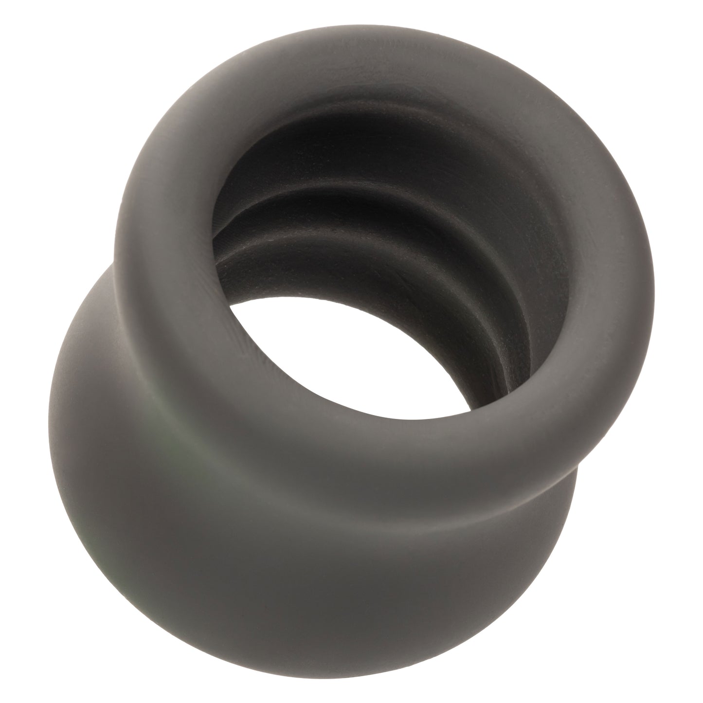 "Alpha Liquid Silicone Scrotum Ring - Gray Gray SE1492602"