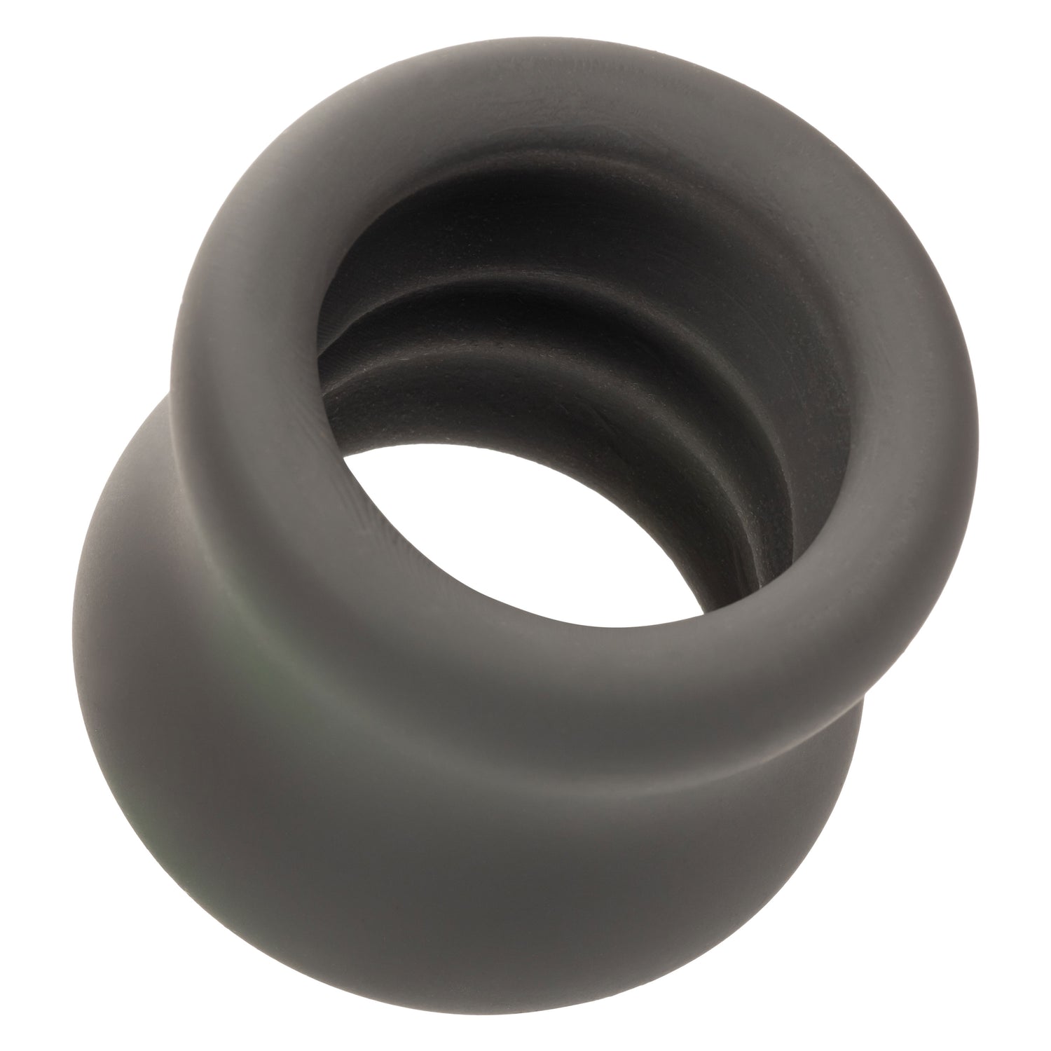 "Alpha Liquid Silicone Scrotum Ring - Gray Gray SE1492602"
