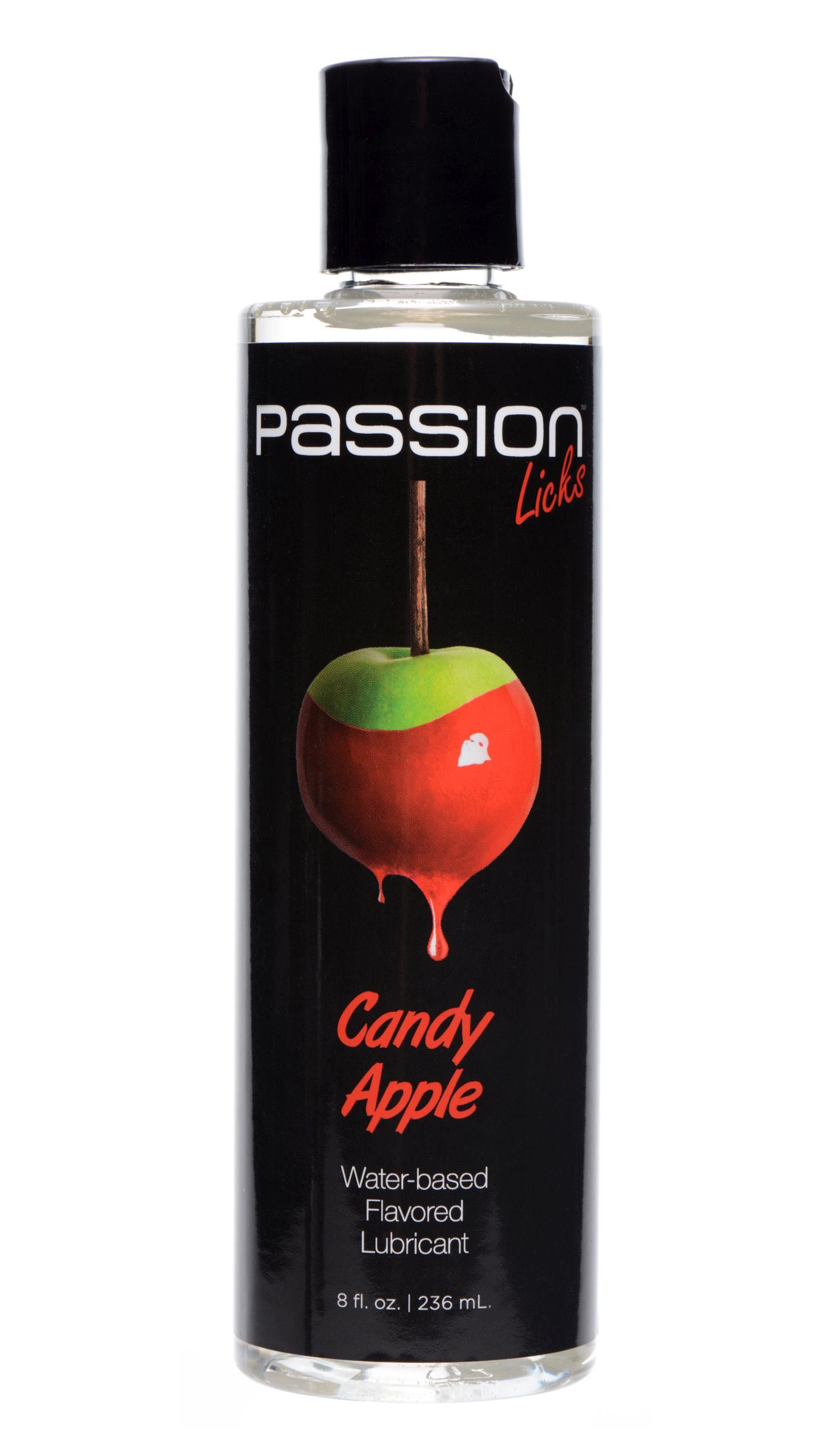"Passion Licks Candy Apple Water Based Flavored Lubricant - 8 Fl Oz / 236 ml PL-AE805-APPLE"