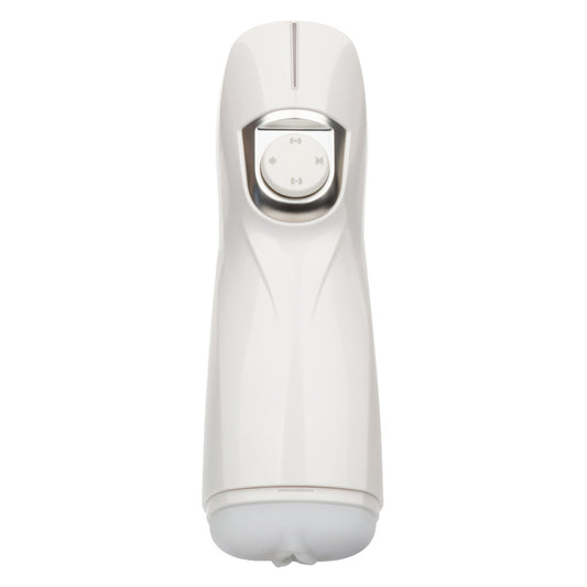 "Optimum Power Lifelike Pulsar Stroker - White SE0858573"