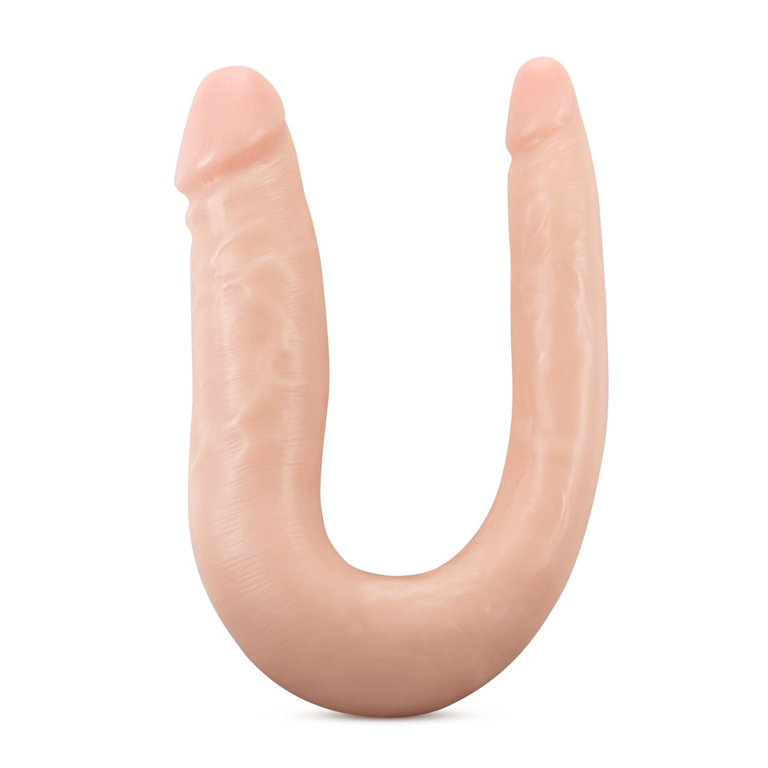 "Dr. Skin Silicone - Dr. Double - 12 Inch Double Dong - Vanilla BL-34103"