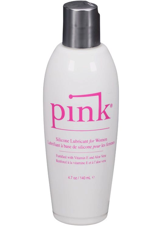 "Pink Silicone Lubricant for Women - 4.7 Oz / 140 ml PNK-4.7"