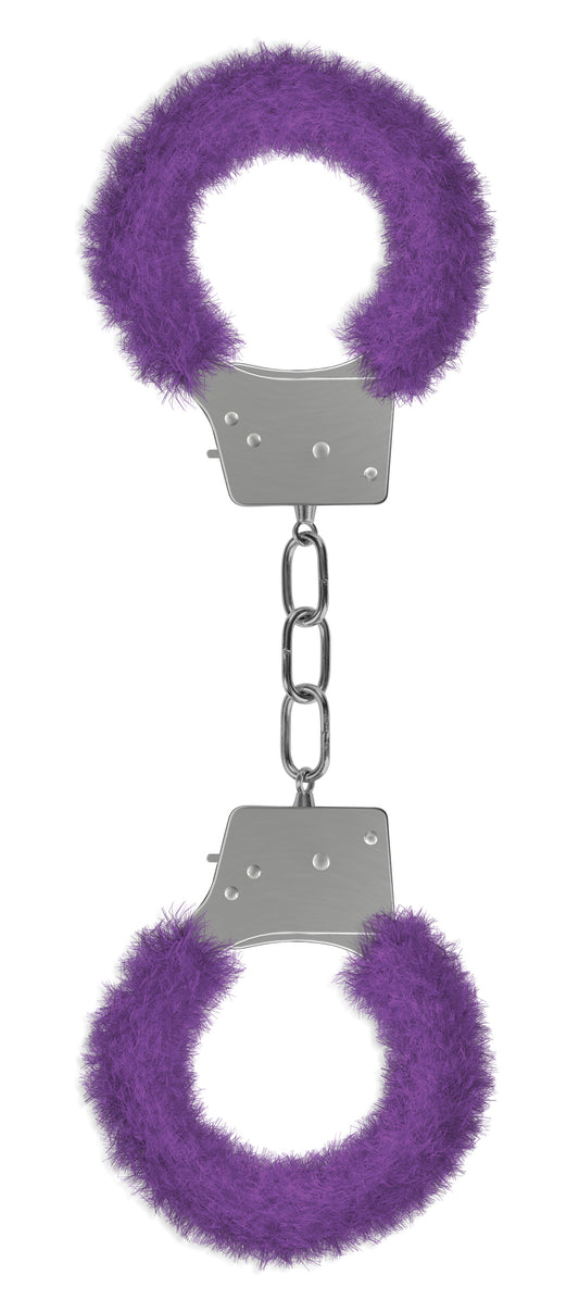 "Beginner's Furry Handcuffs - Purple OU-OU002PUR"