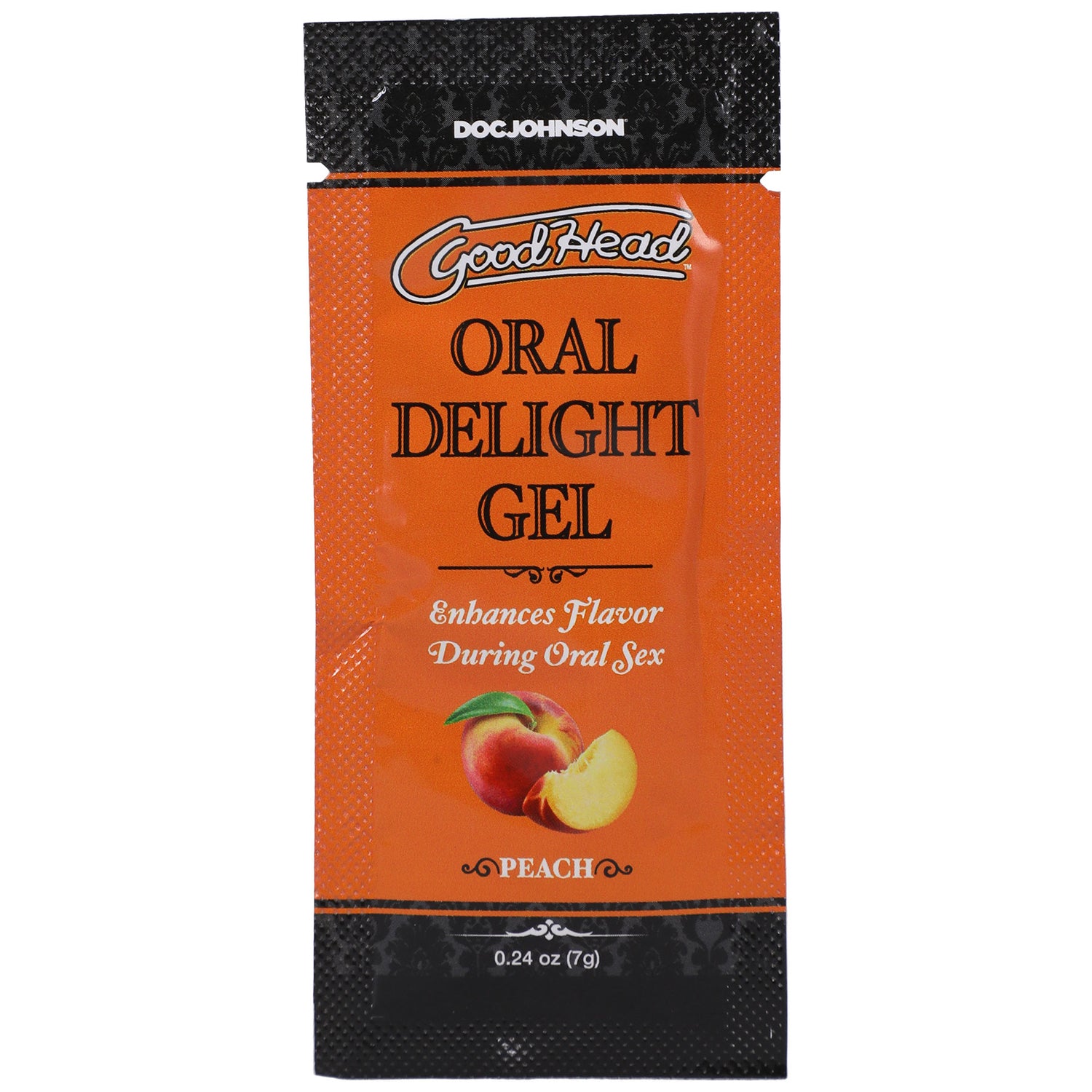 "Goodhead - Oral Delight Gel - Peach - 0.24 Oz DJ1387-38-BU"