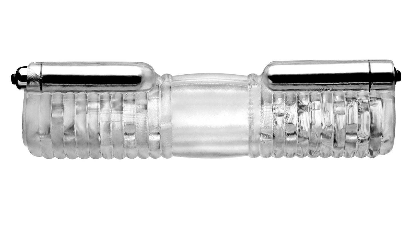 "Tom of Finland Head to Head Vibrating Sleeve TOF-TF3910"