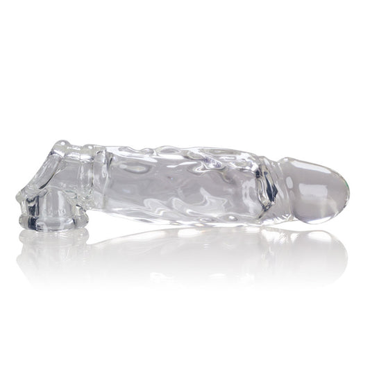 "Butch Veiny Cocksheath - Clear OX-3029-CLR"