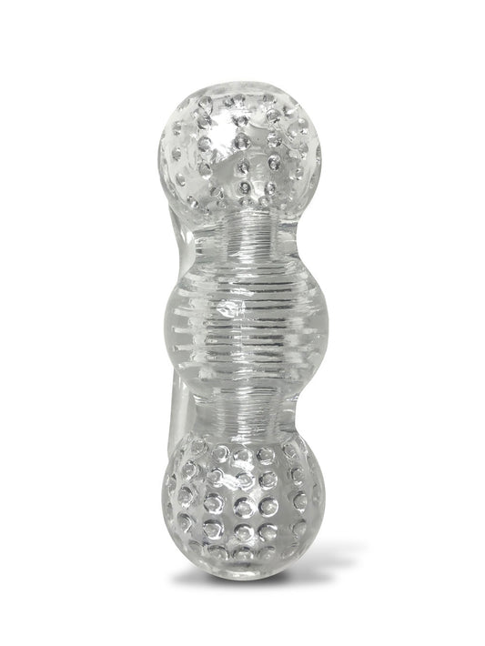 "The 9's Clear Stroke - Threeway Masturbator ICB2627-2"