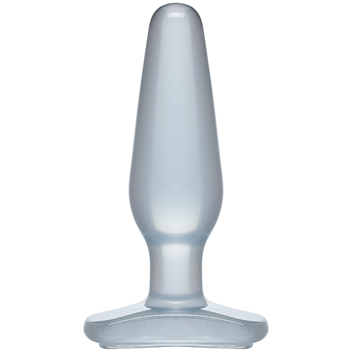 "Crystal Jellies Butt Plug - Medium - Clear DJ0289-04"