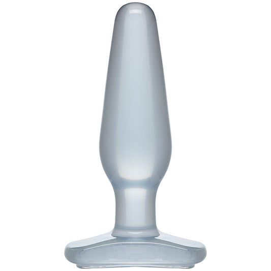"Crystal Jellies Butt Plug - Medium - Clear DJ0289-04"