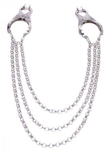 "Affix Triple Chain Nipple Clamps MS-AE688"