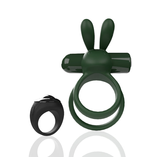 "Screaming O Remote Controlled Ohare XL Vibrating Ring - Green SO-ARCHARXL-GN"
