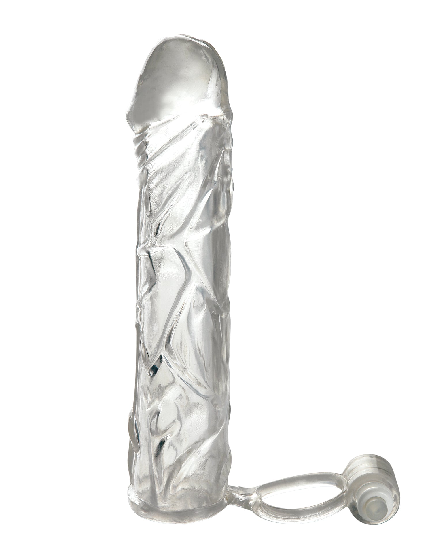 "Fantasy X-Tensions Vibrating Super Sleeve - Clear PD4134-20"