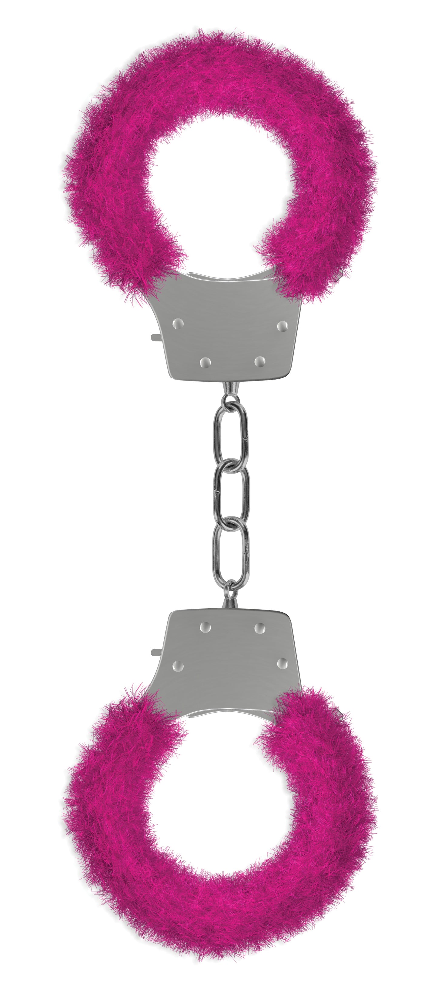"Pleasure Furry Handcuffs - Pink OU-OU004PNK"