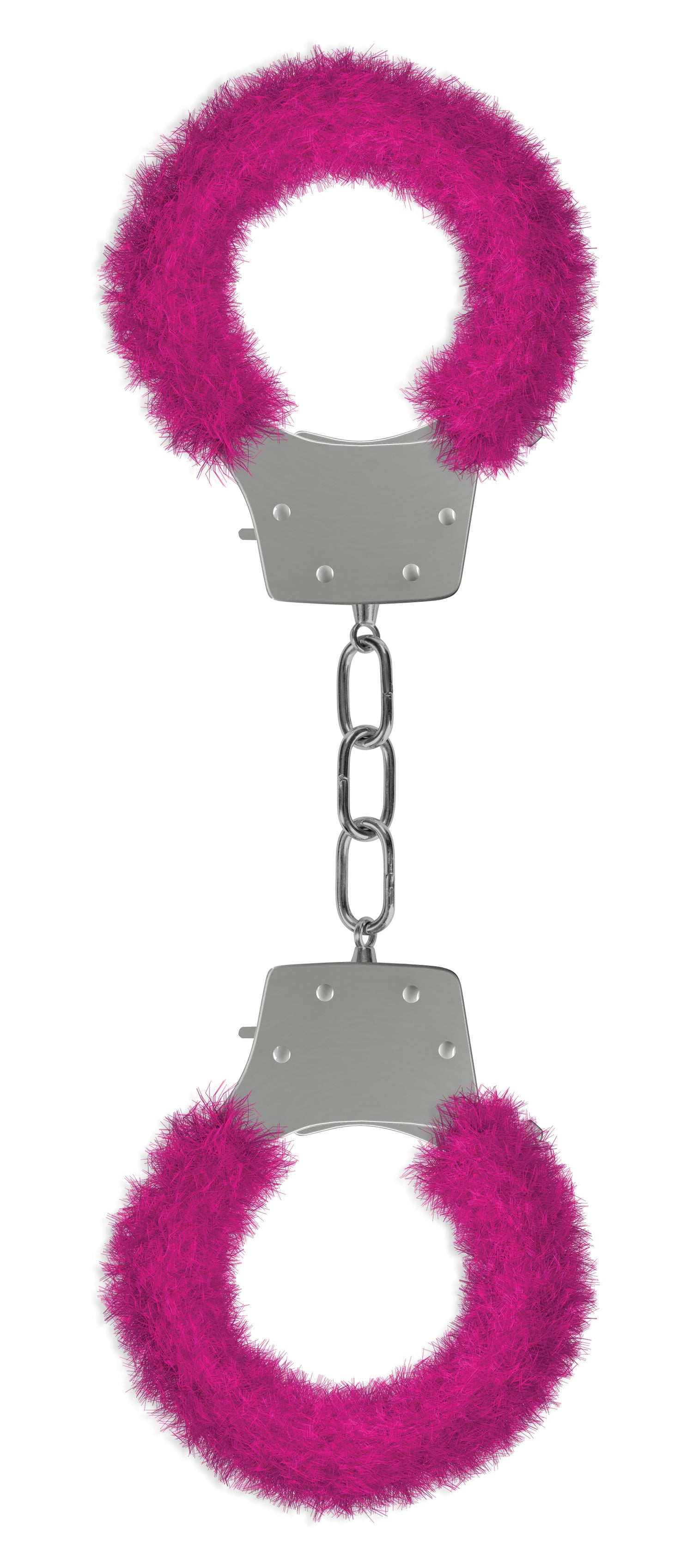 "Pleasure Furry Handcuffs - Pink OU-OU004PNK"