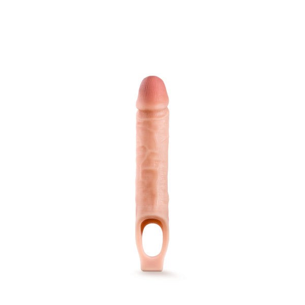 "Performance - 10 Inch Cock Sheath Penis Extender - Vanilla BL-26593"