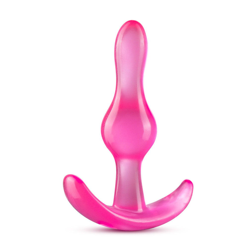 "B Yours - Curvy Anal Plug - Pink BL-24510"