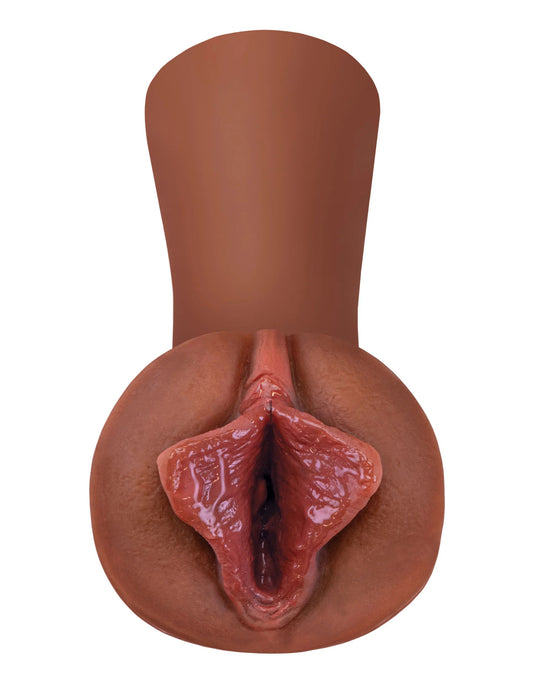 "Extreme Wet Pussies - Luscious Lips - Brown PDRD437-29"