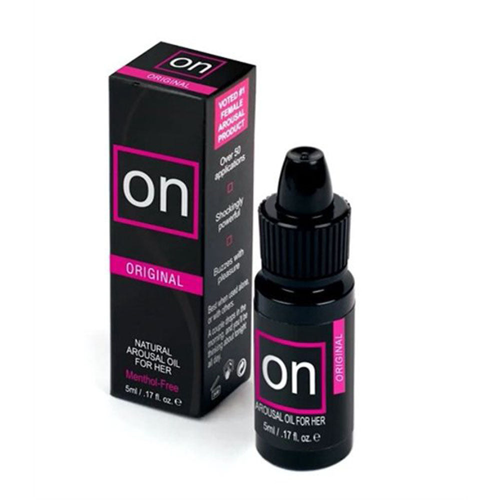 "On Natural Arousal Oil - Original - Medium Box - 0.17 Fl. Oz. SEN-VL179L"